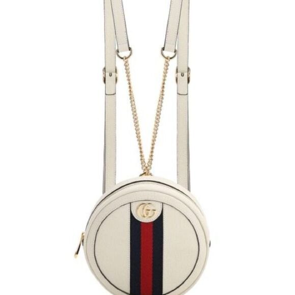 Brand new Gucci Ophidia Leather Round backpack Bag - Picture 1 of 8